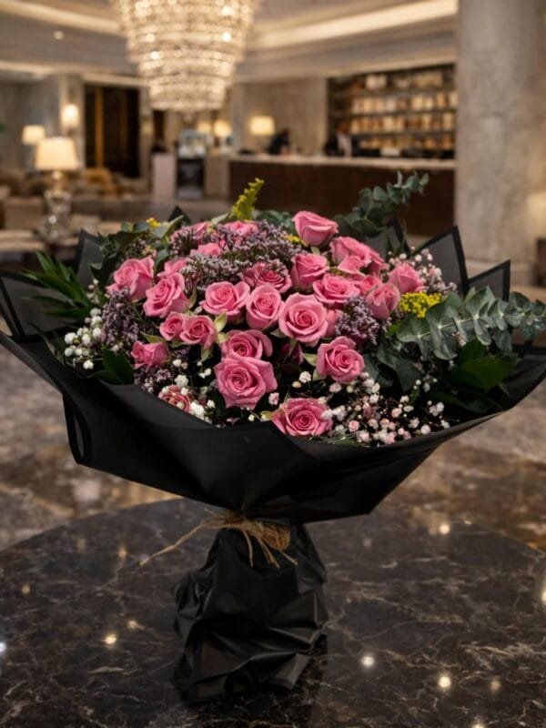 زهري عشرة غلاف اسود