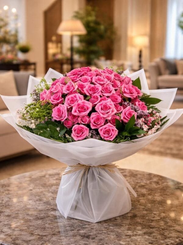 زهري أربعة عشر غلاف أبيض