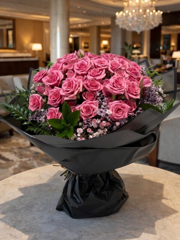 زهري أربعة عشر غلاف اسود