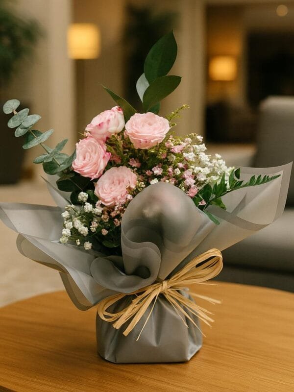 زهري دبل واحد غلاف فضي