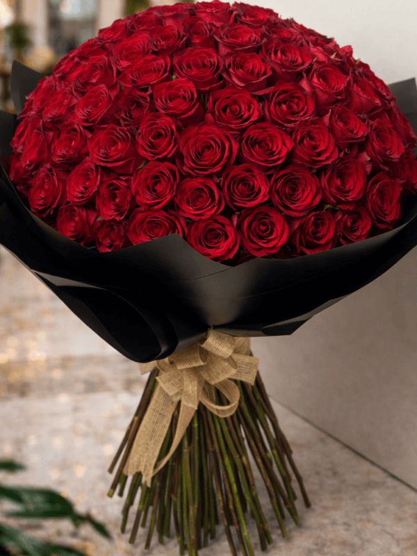 باقه أحمر 100