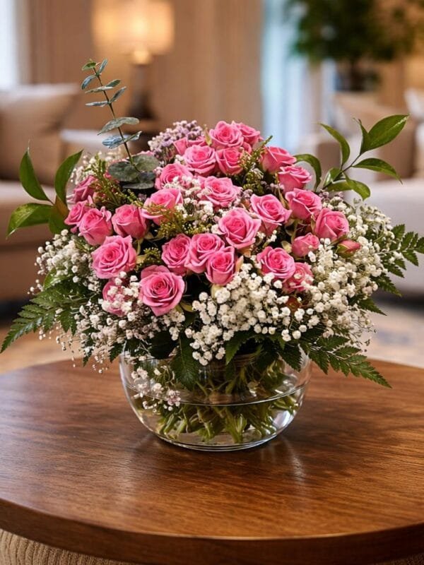 فازة زهري ثمانية